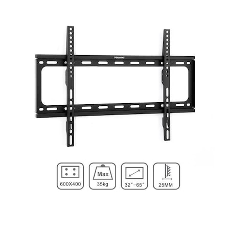 Xtrempro Xtrempro 41033 Low-Profile Slim Fixed TV Wall Mount Bracket Fits 32 to 65 in. Flat Screen 41033